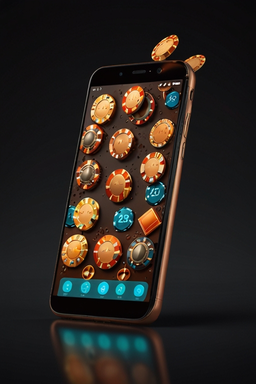 Smartphone met Kudos Bet app